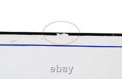 Ancienne plaque émaillée d'utilité bombée / Magasin / 24.8 cm x 14.9 cm