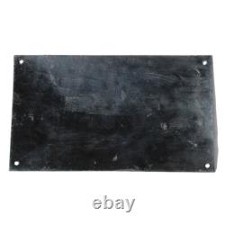 Ancienne plaque émaillée d'utilité bombée / Magasin / 24.8 cm x 14.9 cm