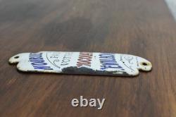 Ancienne plaque emaillée de propreté Cacao Revillon