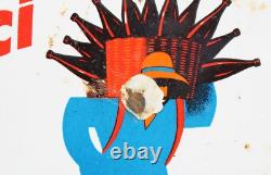 Ancienne plaque émaillée publicitaire les Vins Primior en vente ici