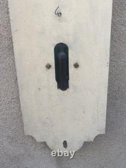 Ancienne plaque émaillée, thermomètre Chocolat Révillon, émaillerie Lyonnaise