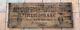 Ancienne plaque en bois publicitaire Bougie CHAMPION huile No émaillée Vintage