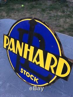 Ancienne plaque publicitaire PANHARD
