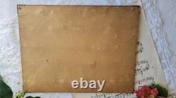 Anciennes Insignes Emaillees Medailles De Fonctions Militariat 1900 Sur Plaque