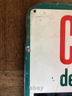 Ardoise En Tôle Émaillée Coca-cola Désaltère Le Mieux Sa Phillippault Paris