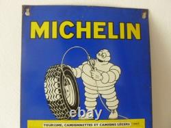 Authentique TOLE SERIGRAPHIEE MICHELIN pression pneus 83cm x 34 cm SYMPA DECO