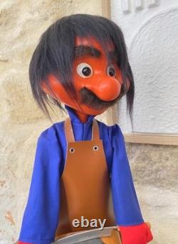 Automate publicitaire Maroquinerie Le TANNEUR 1970 Fonctionnel