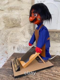 Automate publicitaire Maroquinerie Le TANNEUR 1970 Fonctionnel