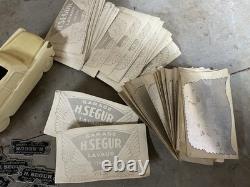 Automobile H. Ségur Lavaur Tarn Lot Voiture Ancienne Garage Vintage Plaque