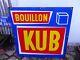 BOUILLON KUB PLAQUE EMAILLEE 96cm x 96cm