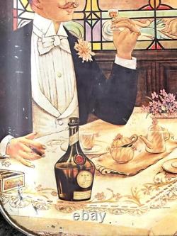 Bènèdictine Plateau Enseigne Publicité En Étain 50x35cm