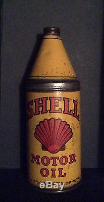 Bidon huile shell
