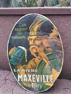 Bière de Maxeville 1920 signée Idoux