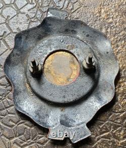 CECUR plaque émaillée logo radiateur voiture mascotte ancien 1920's