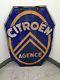 CITROEN PLAQUE EMAILLEE ANCIENNE CITROEN AGENCE