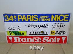 COURSE 34 EME PARIS -SAINT ETIENNE NICE FRANCE SOIR 1976 vélo tour de france