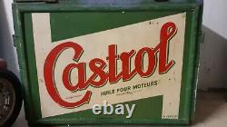 Caisse Bidon Huile Can Oil CASTROL 1930 No émaillée