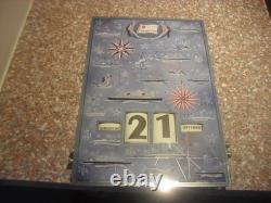 Calendrier Perpétuel, Cie Gle Transatlantique, Gerrer Mulhouse 1969