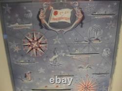 Calendrier Perpétuel, Cie Gle Transatlantique, Gerrer Mulhouse 1969