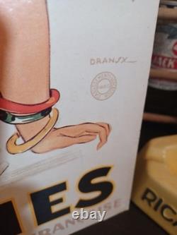 Carton Plaque Gitanes Rare