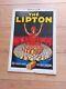 Carton Publicitaire Lithographie, The Lipton, G. Faury