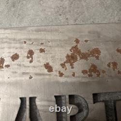 Chartreuse Plaque Publicitaire En Acier Dkp