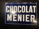 Chocolat MENIER Plaque Emaill&eacute;e Recto Verso- Double FACE- 3550 cm