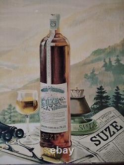 Chromolithographie De La Boisson Suze Année 40