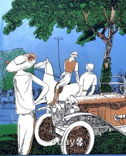 Citroën Et Les Sports Miroir Publicitaire 78x58cm