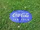 Coca Cola Plaque émaillée 36x25 cm