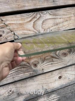 Commande Plaque en Verre 1960 Boulangerie Pâtisserie Chocolatier Publicitaire