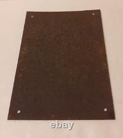 De Cappiello Tres Rare Petite Plaque, Tôle Emaillee Pub Espagnole Datant De 1911