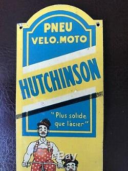 Déco Ancienne Plaque De Propreté Hutchinson Plus Solide Que Lacier Mich