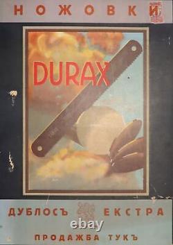 Design d'affiche publicitaire vintage