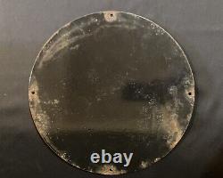 ESSO Enamal shield plaque émaillée ancienne Emailschild Man