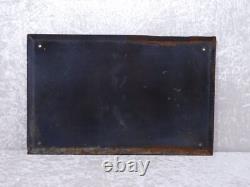 Émail Route Signal France Nîmes Rue De La Lampeze Vintage 42 X 27 Cm