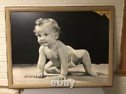 Énorme rétro vintage KODAK Publicité Baby Photo Magasin Signe 43 X 33 Affichage