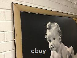 Énorme rétro vintage KODAK Publicité Baby Photo Magasin Signe 43 X 33 Affichage