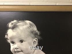 Énorme rétro vintage KODAK Publicité Baby Photo Magasin Signe 43 X 33 Affichage