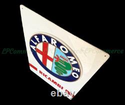 Enseigne Alfa Romeo panneau panneau pièces de rechange vintage années 90 pann