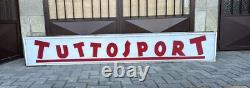 Enseigne Lumineuse Pour Kiosque à Journaux Avec Script Tuttosport L 2,35metri P