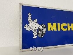 Enseigne Panneau Michelin Ans 60 Vintage Moderne Original Bibendum Reclame