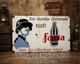 Enseigne &eacute;maill&eacute;e Vintage Fanta 2WK &Eacute;poque Wermacht WWII Softdrinks Allemagne