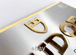 Enseigne métallique TUDOR relief enseigne concessionnaire exposant vintage