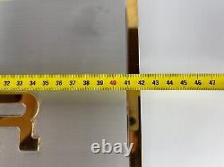 Enseigne métallique TUDOR relief enseigne concessionnaire exposant vintage