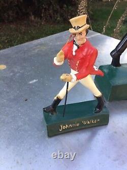 Figurine Dandy Johnnie Walker Whisky Bistro Année 50 (Lot De 2)