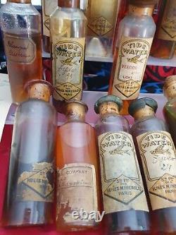 Garage Vintage Exceptionnel mallette de représentant HUILE VEEDOL 1926 avec