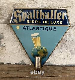 Glacoide Bière De Luxe Atlantique Spalthaller No plaque émaillée