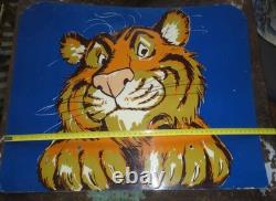 Grande plaque Tigre ESSO de pompe a essence années 1970
