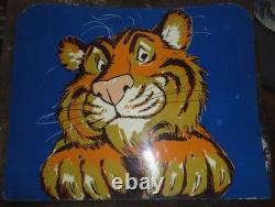 Grande plaque Tigre ESSO de pompe a essence années 1970